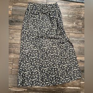 Lola Grace Silk Floral Maxi skirt